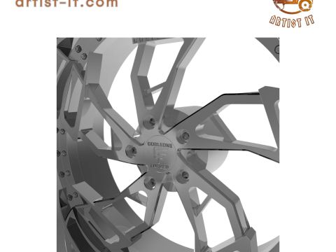 CORLEONE 生命轮 3D 模型 3D 打印模型