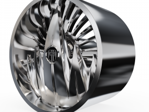 DUB AZZMACKA WHEEL 3D MODEL 3D Print Model