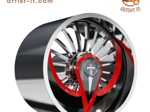 DUB AZZMACKA WHEEL 3D MODEL 3D Print Model