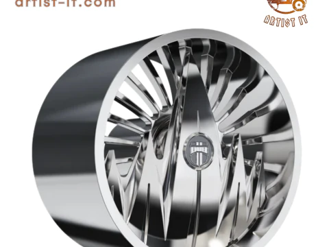 ダブフーホイール3Dモデル 3Dプリントモデル