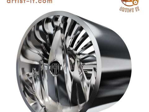 DUB FU WHEEL 3D MODEL 3D Print Model