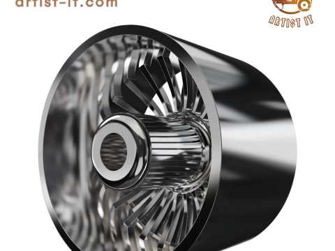 DUB FU WHEEL 3D MODEL 3D Print Model