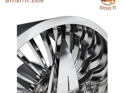 DUB FU WHEEL 3D MODEL 3D Print Model