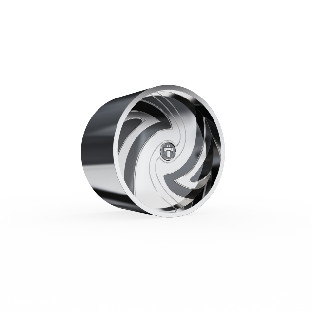 DUB HURRICAYNE WHEEL 3D MODEL Modello di stampa 3D .c4d .max .obj .3ds .fbx .stl .blend