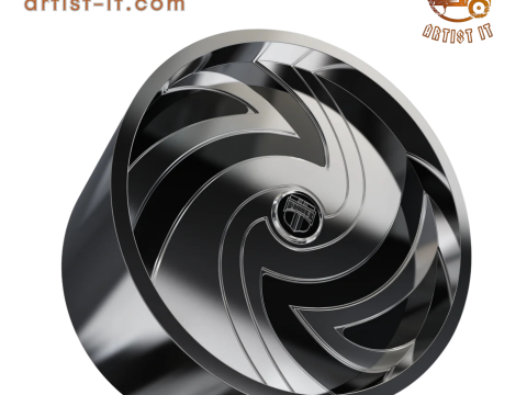 DUB HURRICAYNE WHEEL 3D MODEL 3D Print Model