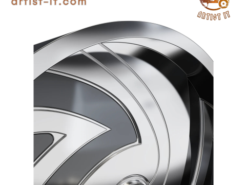 DUB HURRICAYNE WHEEL 3D MODEL 3D Print Model