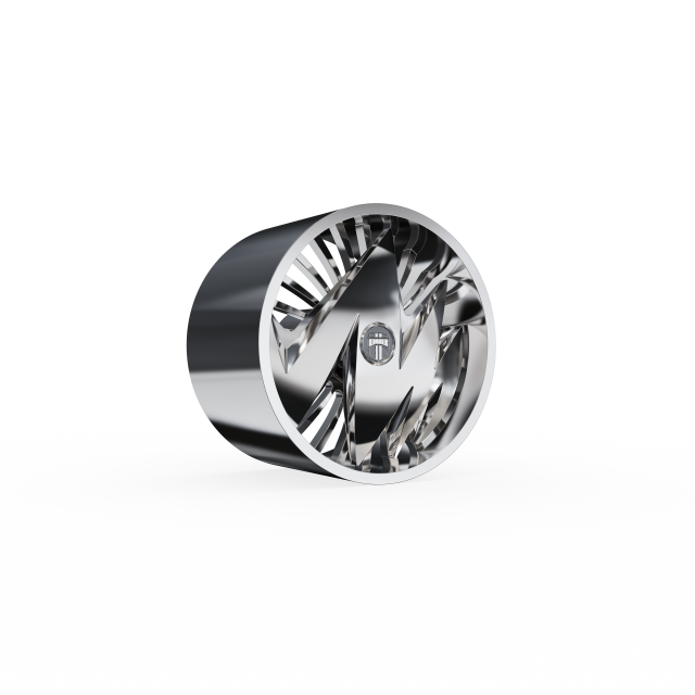 DUB RAGGED WHEEL 3D MODEL Modello di stampa 3D .c4d .max .obj .3ds .fbx .stl .blend 