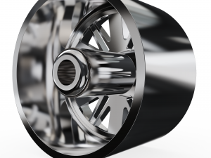 DUB STAXX WHEEL 3D MODEL 3D-Druckmodell