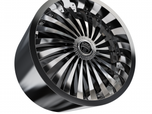 DUB SWYRL WHEEL 3D MODEL 3D-Druckmodell