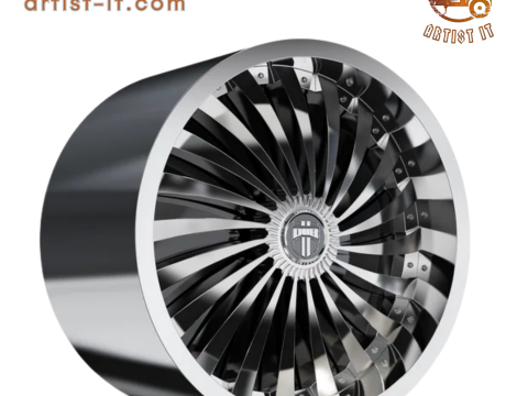 DUB SWYRL WHEEL 3D MODEL 3D Print Model