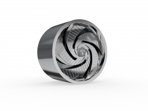 DUB TURBO WHEEL 3D MODEL 3D Baskı Modeli
