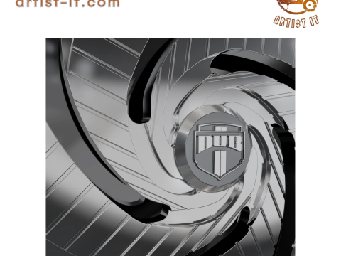 DUB TURBO WHEEL 3D MODEL 3D Print Model
