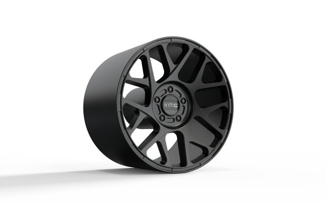Kmc BULLY wheel 3D MODEL 3D प्रिंट मॉडल .c4d .max .obj .3ds .fbx .stl .blend 