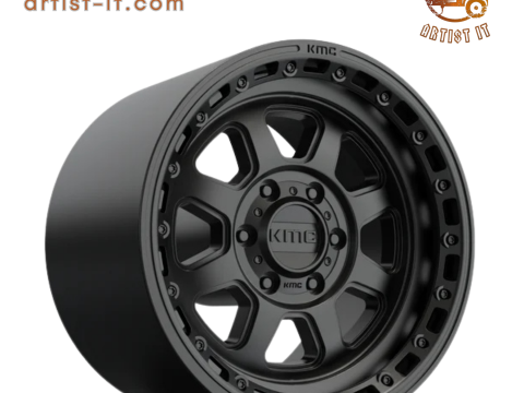 Roue Kmc CHASE mod&egrave;le 3D Modèles 3D en vedette