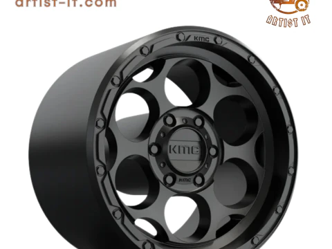 Kmc DIRTY HARRY wheel 3D MODEL 3D Print Model