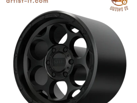 Kmc DIRTY HARRY wheel 3D MODEL 3D Print Model