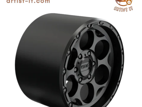 Kmc DIRTY HARRY wheel 3D MODEL 3D Print Model