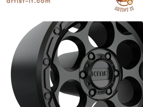 Kmc DIRTY HARRY wheel 3D MODEL 3D Print Model