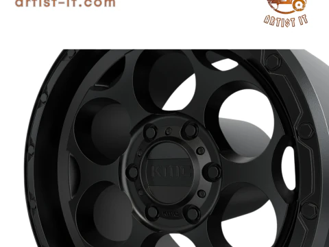 Kmc DIRTY HARRY wheel 3D MODEL 3D Print Model