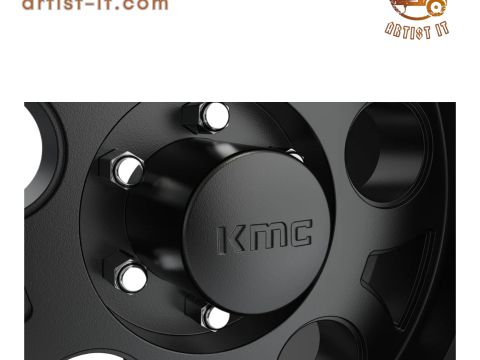 Kmc ENDURO wheel 3D MODEL 3D Print Model