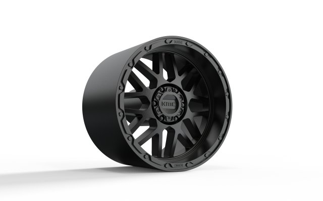 Kmc GRENADE OFF-ROAD wheel 3D MODEL 3D Print Model .c4d .max .obj .3ds .fbx .stl .blend 