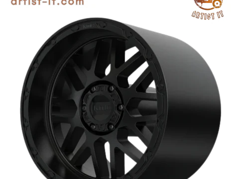 Kmc GRENADE OFF-ROAD wheel 3D MODEL 3D Print Model