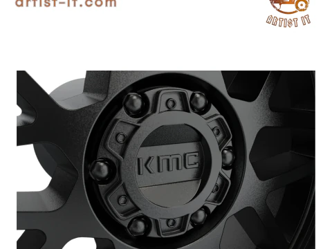Kmc GRENADE OFF-ROAD wheel 3D MODEL 3D Print Model