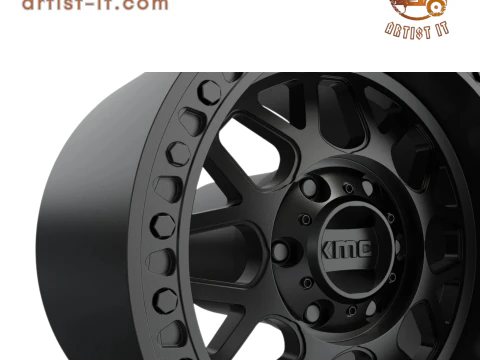 Kmc GRS wheel 3D MODEL 3D Print Model