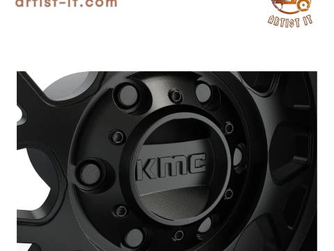 Kmc GRS wheel 3D MODEL 3D Print Model