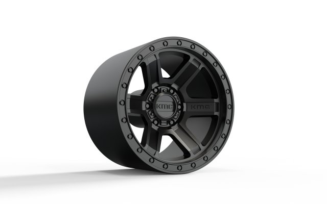 Kmc OUTRUN wheel 3D MODEL 3D प्रिंट मॉडल .c4d .max .obj .3ds .fbx .stl .blend