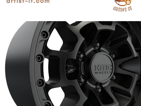 KMC SUMMIT ホイール 3D モデル 3Dプリントモデル