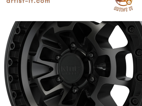 KMC SUMMIT ホイール 3D モデル 3Dプリントモデル