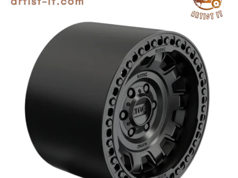 Kmc TANK BEADLOCK wheel 3D MODEL 3D Print Model