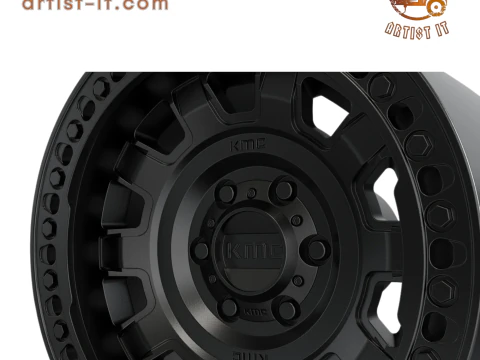 Kmc TANK BEADLOCK wheel 3D MODEL 3D Print Model
