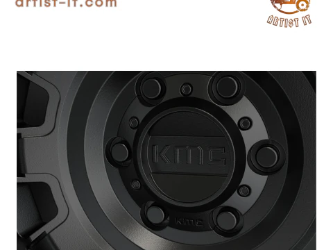 Kmc TANK BEADLOCK wheel 3D MODEL 3D Print Model