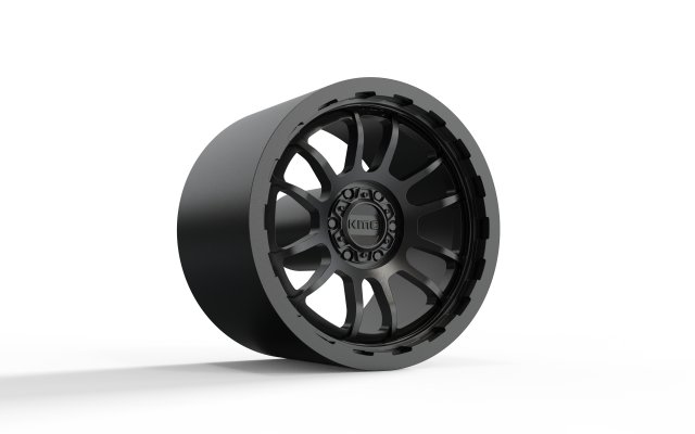 Kmc WRATH wheel 3D MODEL 3D प्रिंट मॉडल .c4d .max .obj .3ds .fbx .stl .blend 