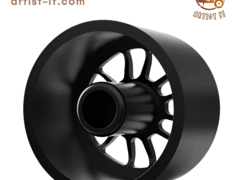 Kmc WRATH wheel 3D MODEL 3D Print Model
