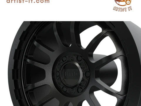 Kmc WRATH wheel 3D MODEL 3D Print Model