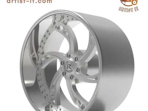 RUCCI FORGED banks WHEEL 3D MODEL 3D Print Model
