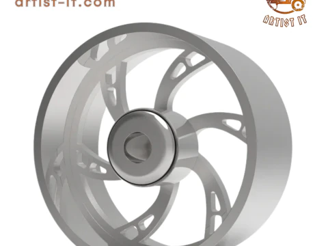 RUCCI FORGED banks WHEEL 3D MODEL 3D Print Model
