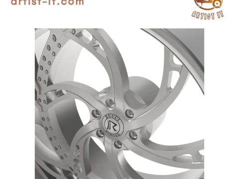 RUCCI FORGED banks WHEEL 3D MODEL 3D Print Model