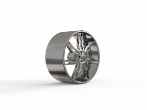 RUCCI copo gold CONCAVE WHEEL 3D MODEL 3D Print Model