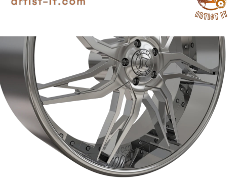 RUCCI FORGED copo CONCAVE WHEEL 3D MODEL 3D Print Model