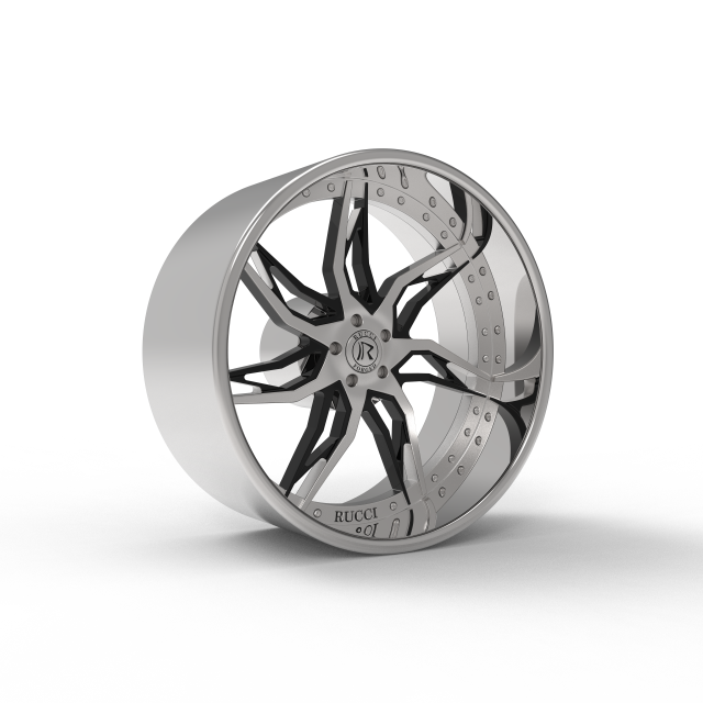 RUCCI copo gold WHEEL 3D MODEL Modelo de Impressão 3D .c4d .max .obj .3ds .fbx .stl .blend