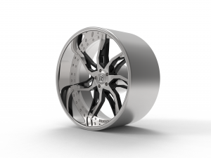 RUCCI copo gold WHEEL 3D MODEL Modelo de Impressão 3D