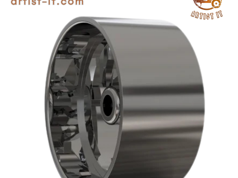 RUCCI FORGED fire CONCAVE WHEEL 3D MODEL 3D Print Model