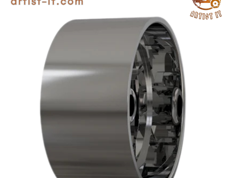 RUCCI FORGED fire CONCAVE WHEEL 3D MODEL 3D Print Model