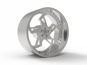 RUCCI fire WHEEL 3D MODEL 3D Print Model