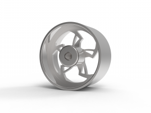 RUCCI fire WHEEL 3D MODEL 3Dプリントモデル