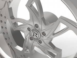 RUCCI fire WHEEL 3D MODEL 3Dプリントモデル